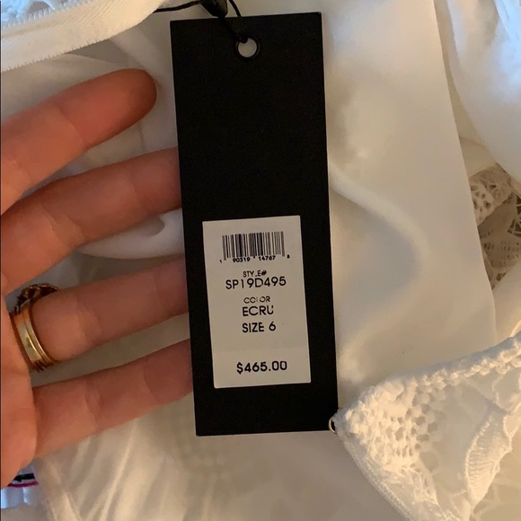 Rachel Zoe white lace dress Isabel 6 - Picture 5 of 6